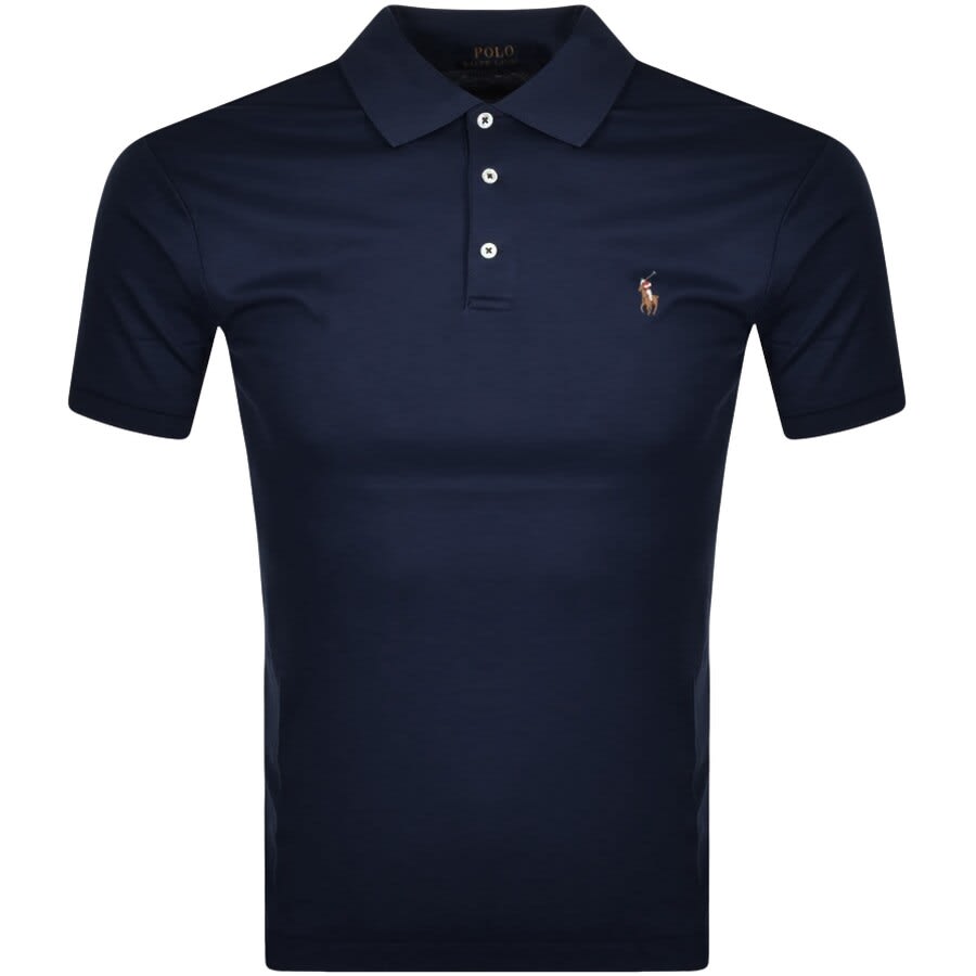 Ralph Lauren Slim Fit Polo T Shirt Navy | Mainline Menswear us